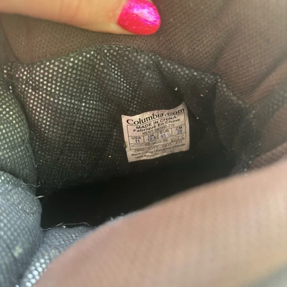 Mens Brown Columbia Waterproof Omni Heat 200 Gram Insulated Boots SZ 11 Techlite - Picture 8 of 12